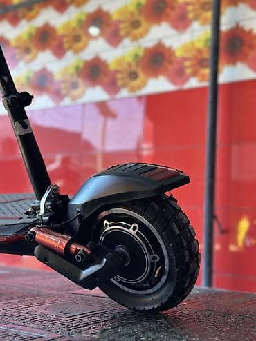 skuter az: Elektrik skuter – oturacaqlı, güclü və şəhər/ətdikən yollar üçün uyğun — 4