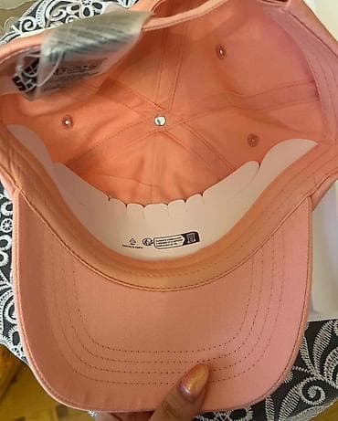 ağ kepka: Kepka, Guess, Yeni, rəng - Çəhrayı, One size — 3