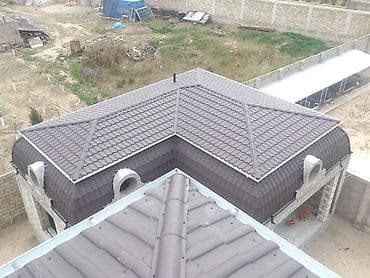 sta su baseni: Metall kərpic (metal kirəmit) dam örtüyü xidmətləri - Material — 4