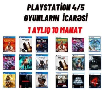 поп ит в баку за 5 манат: RENT-GAME icare Playstation 4/5 oyunlarının DISK şəklində icarəsi — 1