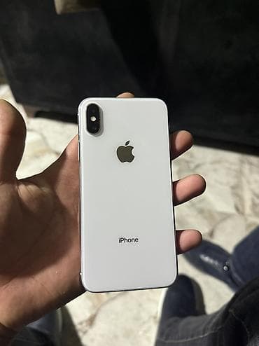 iphone x 64: IPhone X, 64 GB, Ağ, Barmaq izi, Face ID — 1