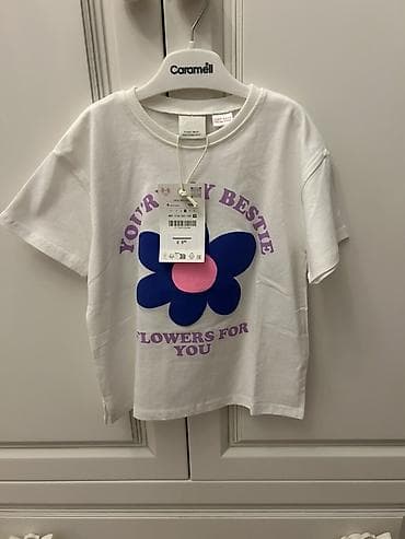 Pencəklər: Uşaq köynəyi – qısaqol, ağ rəngdə. - Ön dizayn: böyük mavi-güləbətinçi — 1