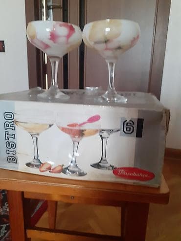 coca cola stekan: Qədəhlər, rəng - Ağ, Şüşə, 6 ədədli dəst, Türkiyə — 2