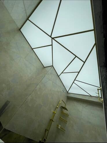 Asma tavan, Şüşə, Suyadavamlı, Pulsuz çatdırılma, Ödənişli quraşdırma, Zəmanətli