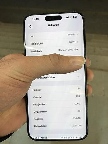 poco x7 pro qiyməti: IPhone 15 Pro Max, 256 GB, Qara, Simsiz şarj — 7