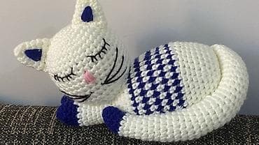 qiz ucun oyuncaqlar: Əl işləri – toxunma oyuncaqlar - Amigurumi texnikası ilə toxunmuş — 3