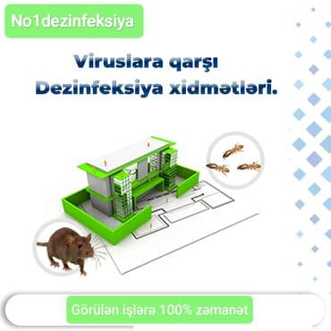 en yaxsi xalca yuma hansi: Dezinfeksiya, dezinseksiya | Tarakanlar, Viruslar, mikroblar, Taxtabiti | Həyətlər, Girişlər, Nəqliyyat — 4