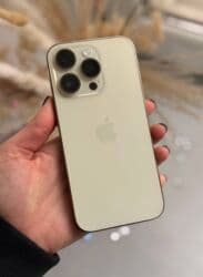 iphone s qiymeti: IPhone 14 Pro, 256 GB, Matte Gold, Zəmanət, Kredit, Simsiz şarj — 1