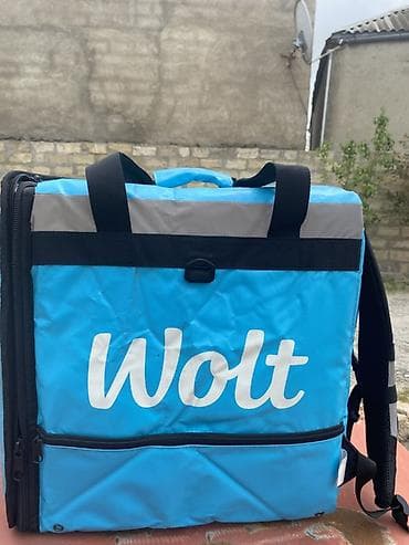 Сумки для курьеров: Wolt Partner termo çanta (kuryer üçün) - Ölçü: böyük tutumlu kvadrat — 7