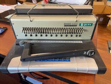 fincan uzerinde cap aparati: Cildləmə/üzləmə aparatı (BİNDER) QUPA Binder S303 tək və iki qat — 2