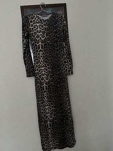 Женская одежда: Повседневное платье, Макси, One size — 1