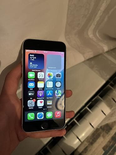 televizor 109 ekran: IPhone SE 2022, Ağ, Barmaq izi — 4