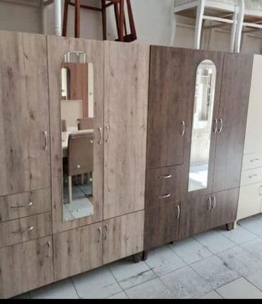 taxtanin qiymeti: Yeni, Açılan, 3 qapılı Düz dolab, Dolab-asılqan — 20