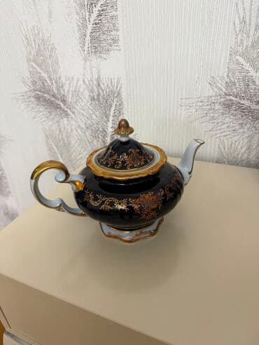 kobalt qab: Çay dəsti, Kobalt, Weimar, 1 nəfərlik, Almaniya — 1