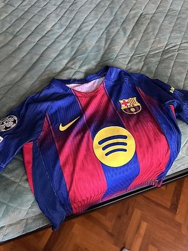 neymar forması orjinal: FC Barcelona futbol köynəyi – Nike, “Spotify” əsas sponsor loqosu ilə — 1