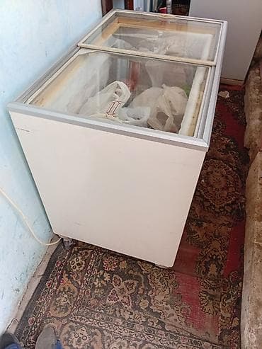 Şüşə sürgülü qapaqlı dondurucu vitrin - Tip: üstdən açılan, iki ədəd — 2