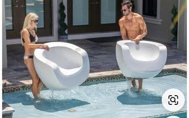 meqa mebel: Şezlong 
Lejenka. 
Hovuz içi özel tasarım — 3