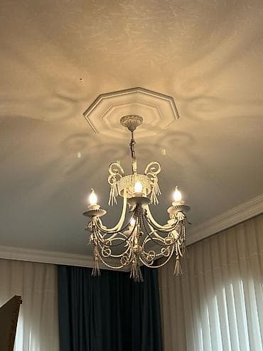 Çılçıraq, 6 lampa, Metal