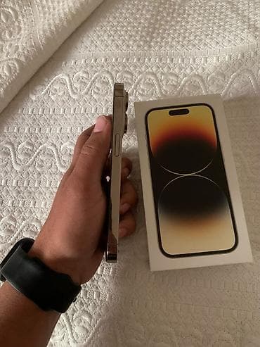 dgi mikrofon: IPhone 14 Pro, Qızılı, Face ID — 5