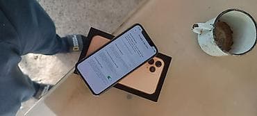 apple ipad 11: IPhone 11 Pro, 64 GB, Qızılı, Face ID — 3