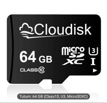 Mikro sd kartlar say var 64gb - 8 AZN 128gb - 15 azn 256gb - 20 azn