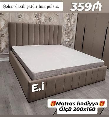 Yeni, İkinəfərlik çarpayı lalafo.az -da Yeni, İkinəfərlik çarpayı