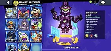 kostumlar: Brawl stars hesabı-32 k dolu hesabdı kupasına görə 4 hiper kostümü — 4