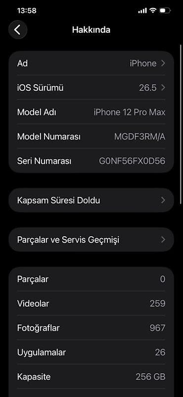 telefon akse: IPhone 12 Pro Max, 256 GB, Face ID — 9