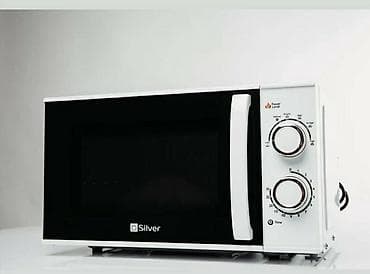 efba soba: Mikrodalğalı soba Silver, Ayrıca dayanan, Mikrodalğalar ilə, rəng - Boz, Yeni — 1