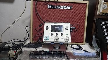 Gitara prosessoru. Hotone Ampero II Stomp (MP-300) aksesuarları ilə — 5