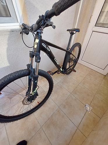 Cube hardtail dağ velosipedi - Çərçivə: Alüminium hardtail, qara