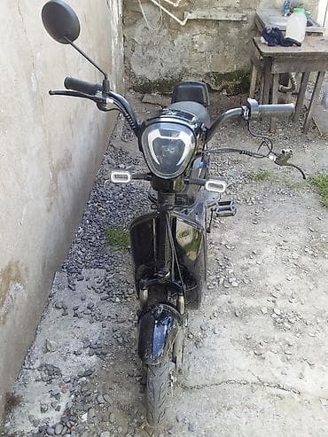 Elektrik skuter/supanet - Rəng: qara - Geniş ön faralı LED işıq bloku at lalafo.az Elektrik skuter/supanet - Rəng: qara - Geniş ön faralı LED işıq bloku