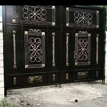 набор художника бишкек: İstəyinizə uyğun demir Qapı ve darvazalrin sifarişlə hazırlanması — 1