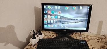 Stol ustu kamputer hec bir problemi yoxdu iwlekdi sadece kalonkasi