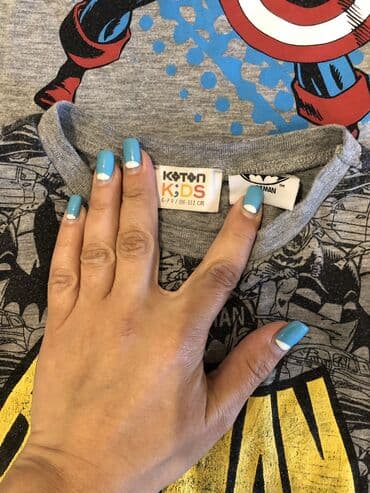 детская школьная одежда: 5-7 yasha geyimler,yaxshi veziyyetde,hem shalvar hem koynekler — 4