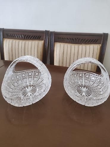 Çexiya istehsalı Xrustal konfet gabi 2 ədədi 300 AZN