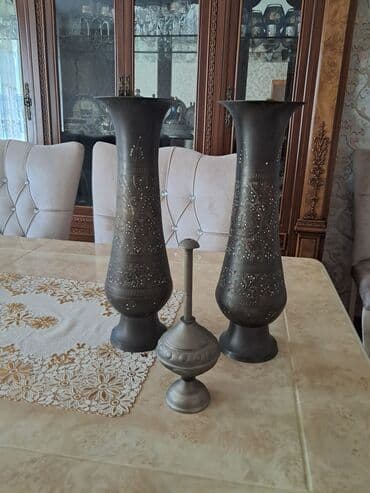 toy gülləri: Vaza dəsti, Metal — 1