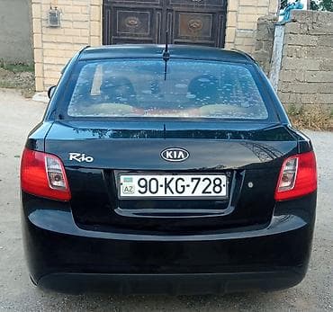 saipa saina tuning: Kia Rio sedan – qara rəng, kompakt və qənaətcil şəhər avtomobili — 4