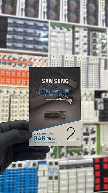 Kompüter ehtiyyat hissələri: Flash kart Samsung, 128 GB, USB 3.1, Yeni — 7