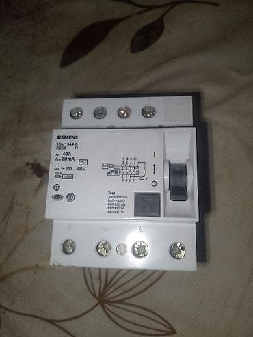 elektrik mallari: Siemens Elektrik avtomat, 3 faza — 2