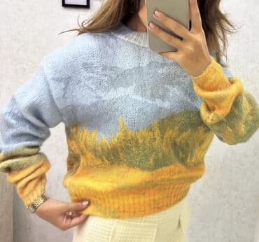 qadınlar üçün yun snudlar: Sviter, Zara, S, One size — 2