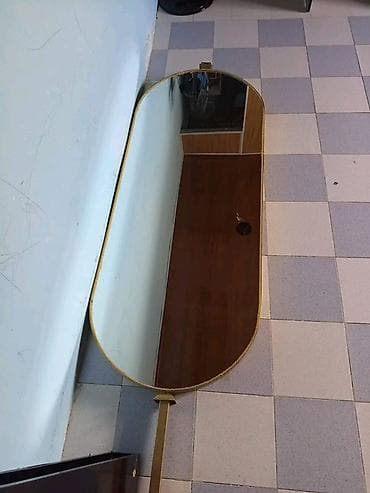 Güzgülər: Güzgü Divar üçün, Oval, Dekorativ, Çərçivə ilə — 1