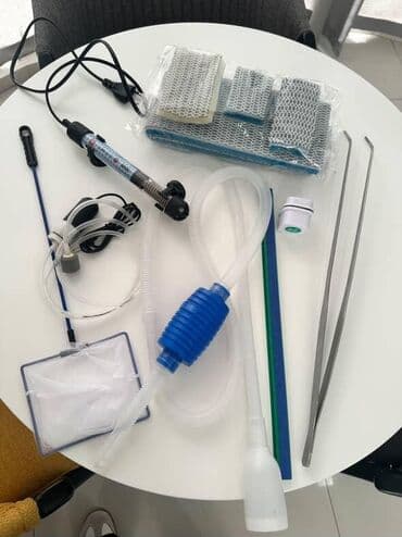 filtir: Dördbucaq akvarium, Boş, 40 l — 2