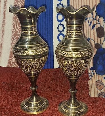 sunu gul: Vaza dəsti, Mis — 2