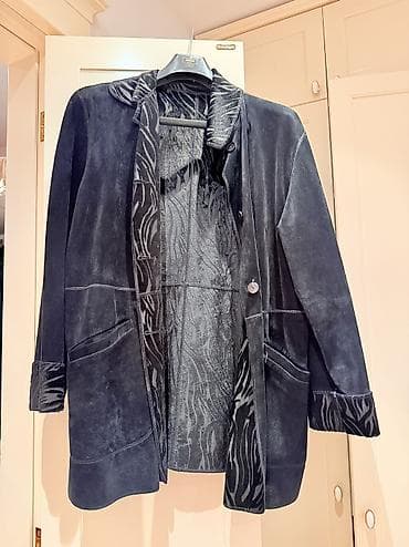 kurtka m l: Zamşa kurtka, M — 2