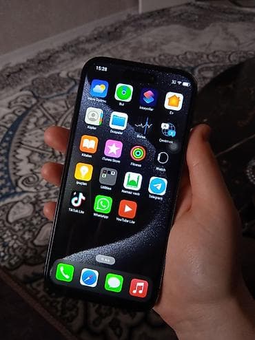 iphone satis: IPhone 15 Pro, 512 GB, Blue Titanium, Face ID — 3