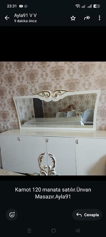 Kamot 120 manata satılır.Ünvan Masazır.Ayla91