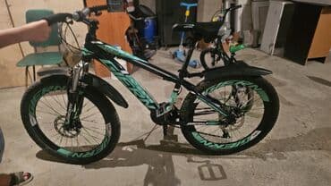 qaçış velosipedi: İşlənmiş Dağ velosipedi 24", sürətlərin sayı: 21, Ödənişli çatdırılma — 2