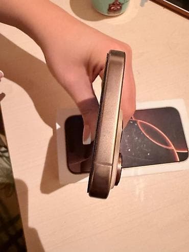 Mobil telefon və aksesuarlar: IPhone 16 Pro, 256 GB, Desert Titanium, Face ID — 2