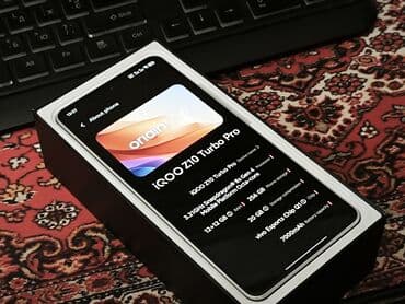 Audio: Vivo iQOO Z9 Turbo+, 256 GB, rəng - Ağ, Barmaq izi — 6